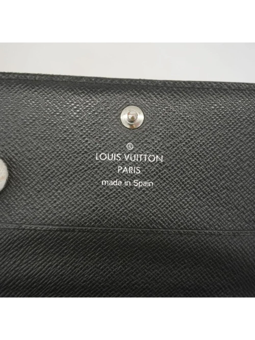 Louis Vuitton Card Case Damier Graphite Envelope Business Holder Black
